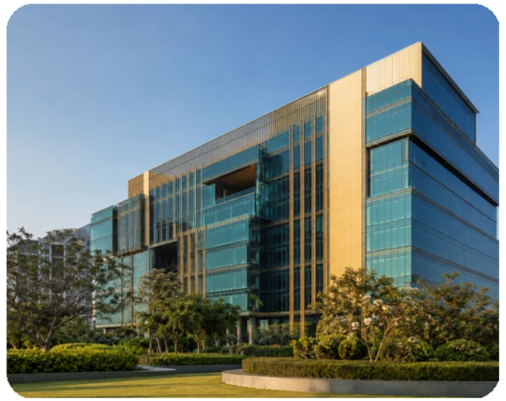Modern office building